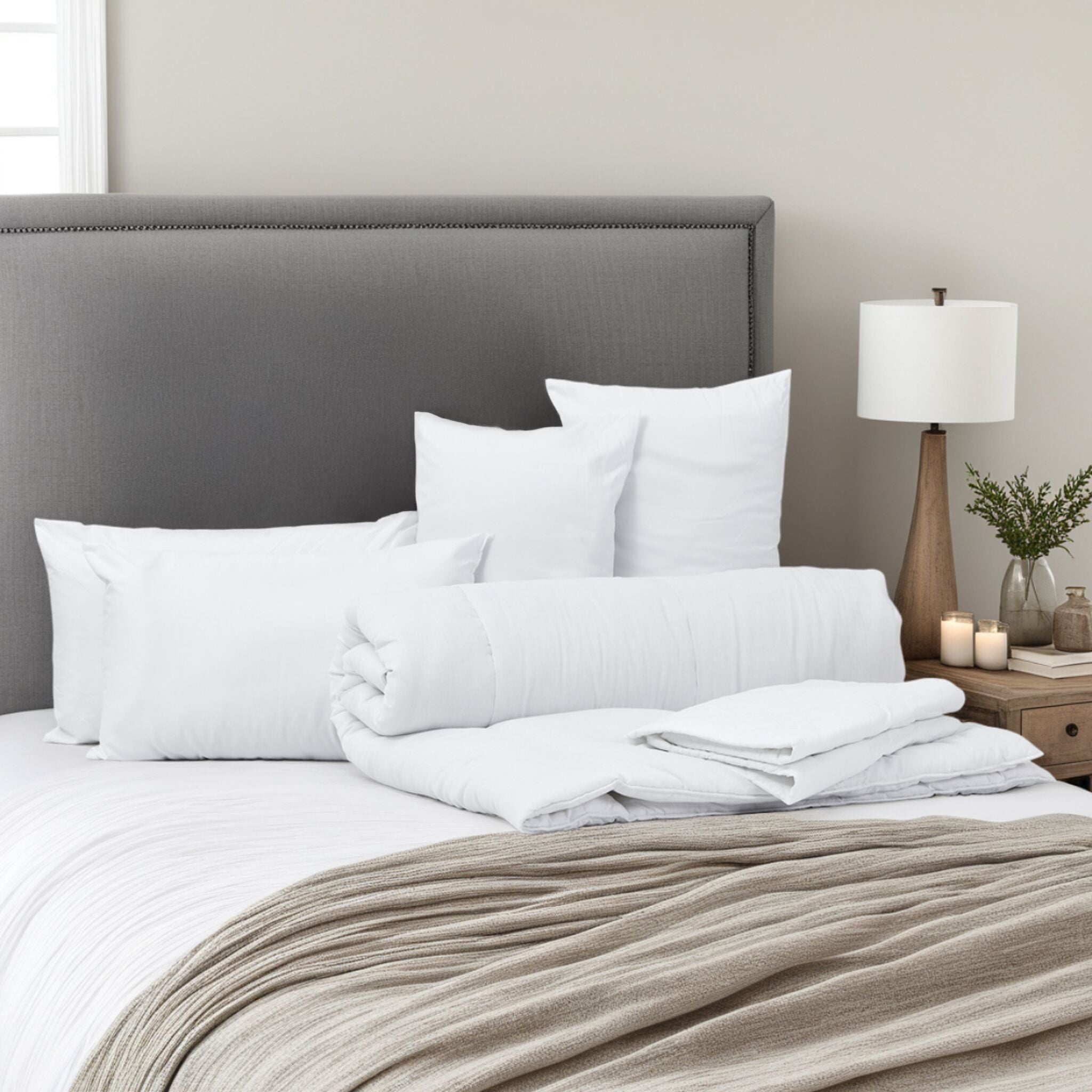 Single Bedding Duvet & Pillow Package-0