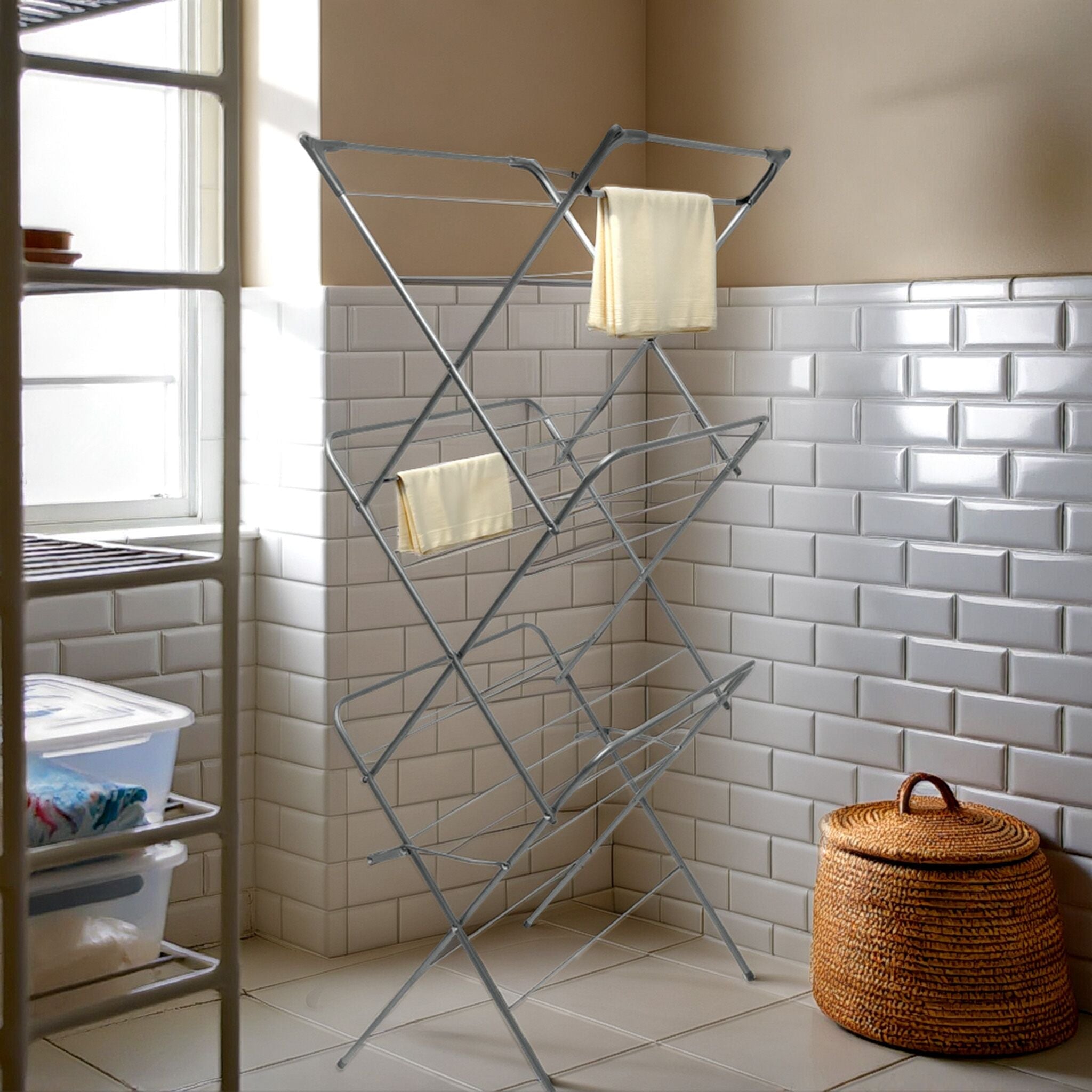 Metal Clothes Airer-0