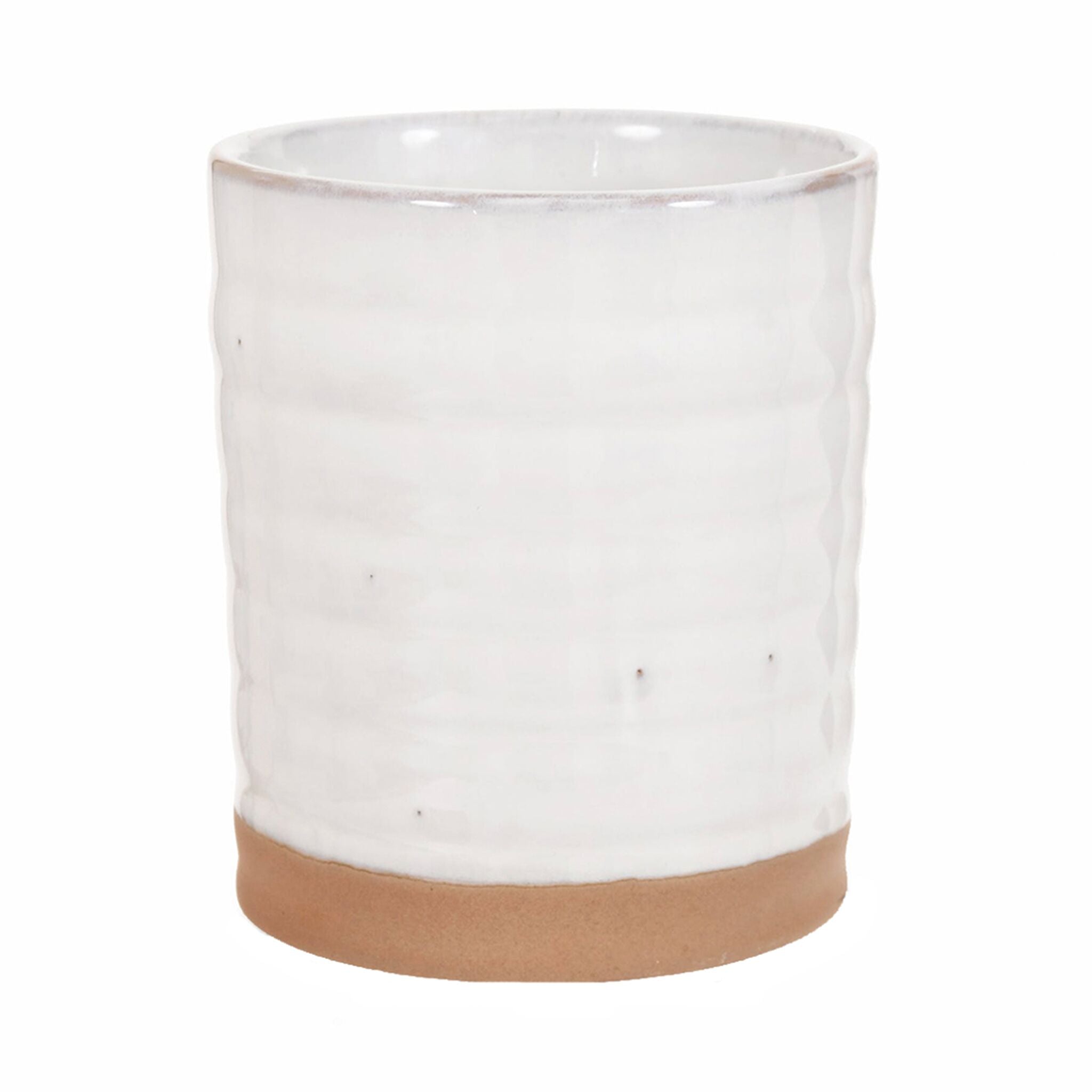 White Ceramic Toothbrush Holder-0