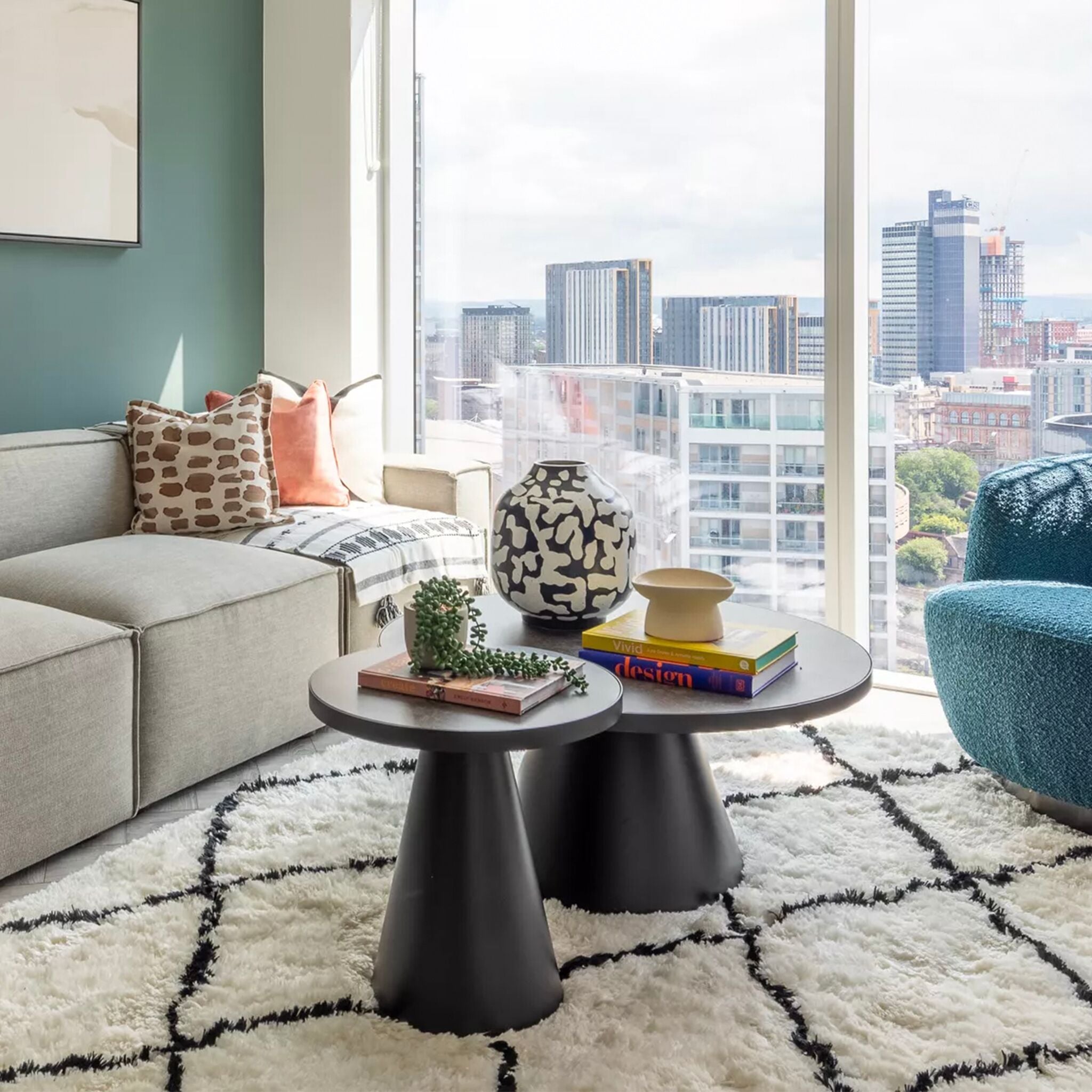 Sol Black Structural Coffee Table-1