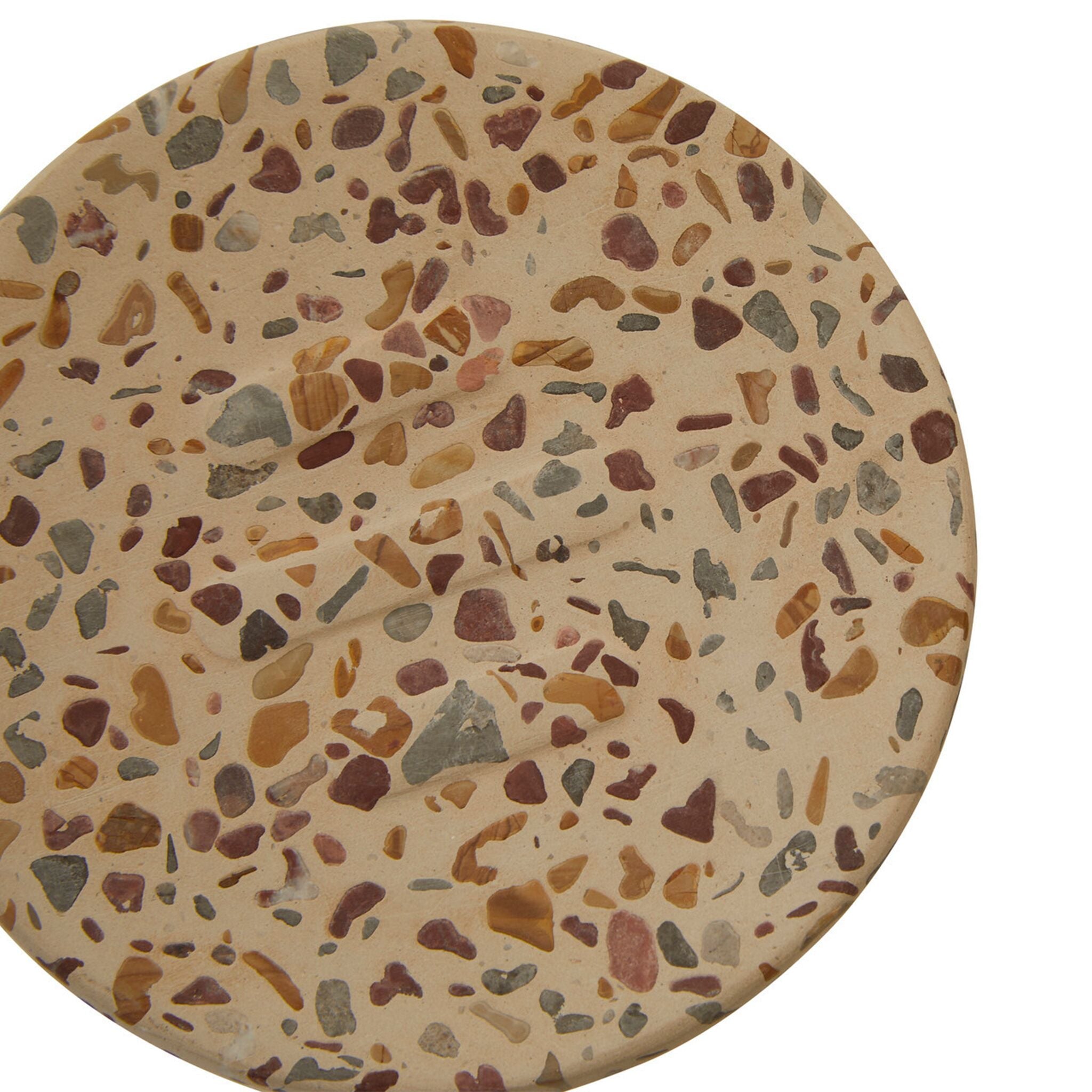 Concrete Terrazzo Soap Dish-1