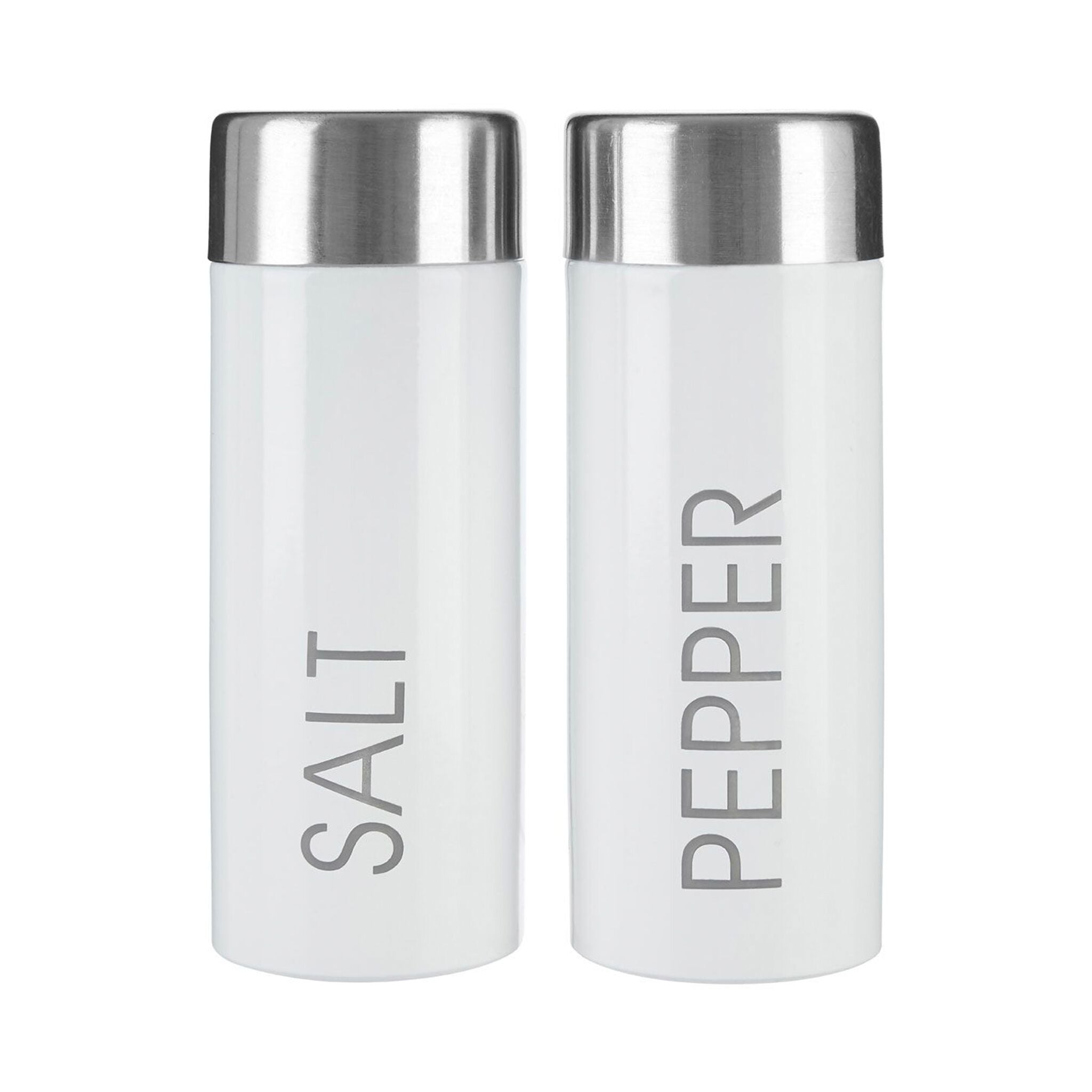 White Salt and Pepper Shakers-0