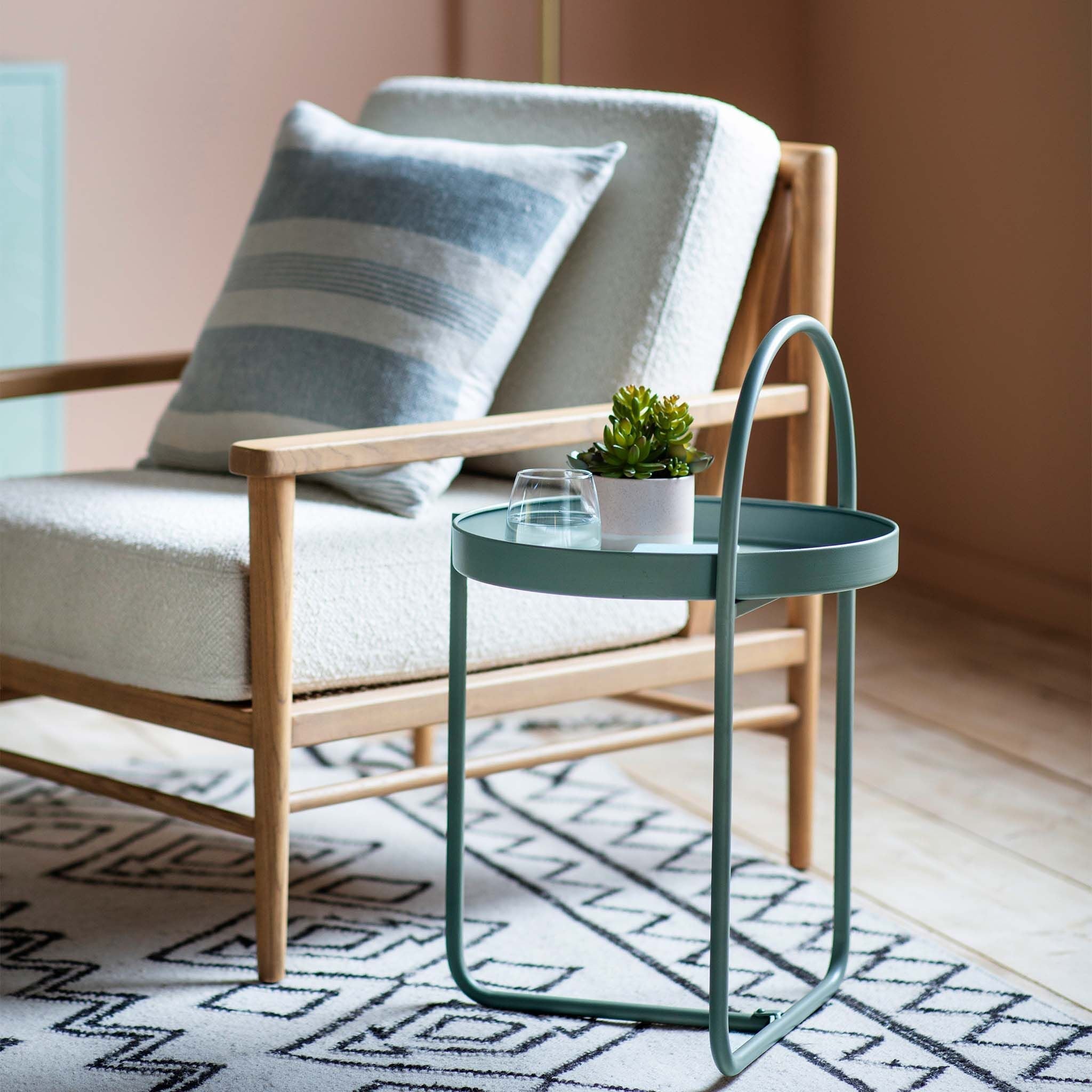 Millingham Side Table with Handle-3