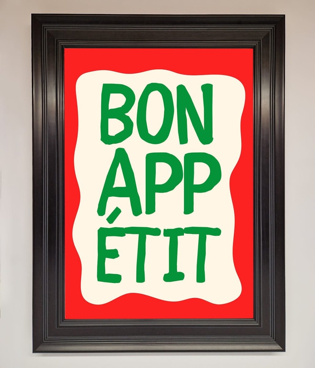 Bonappetit Framed Poster-6