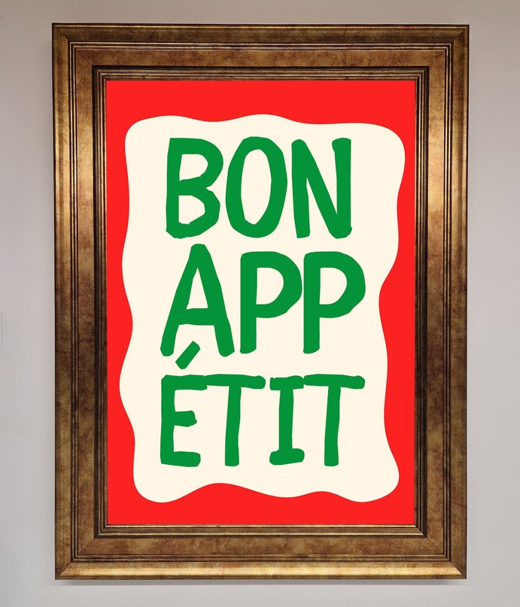 Bonappetit Framed Poster-7