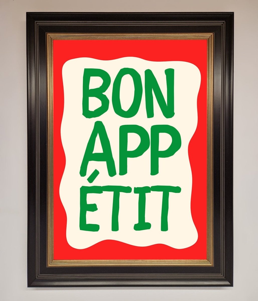 Bonappetit Framed Poster-9