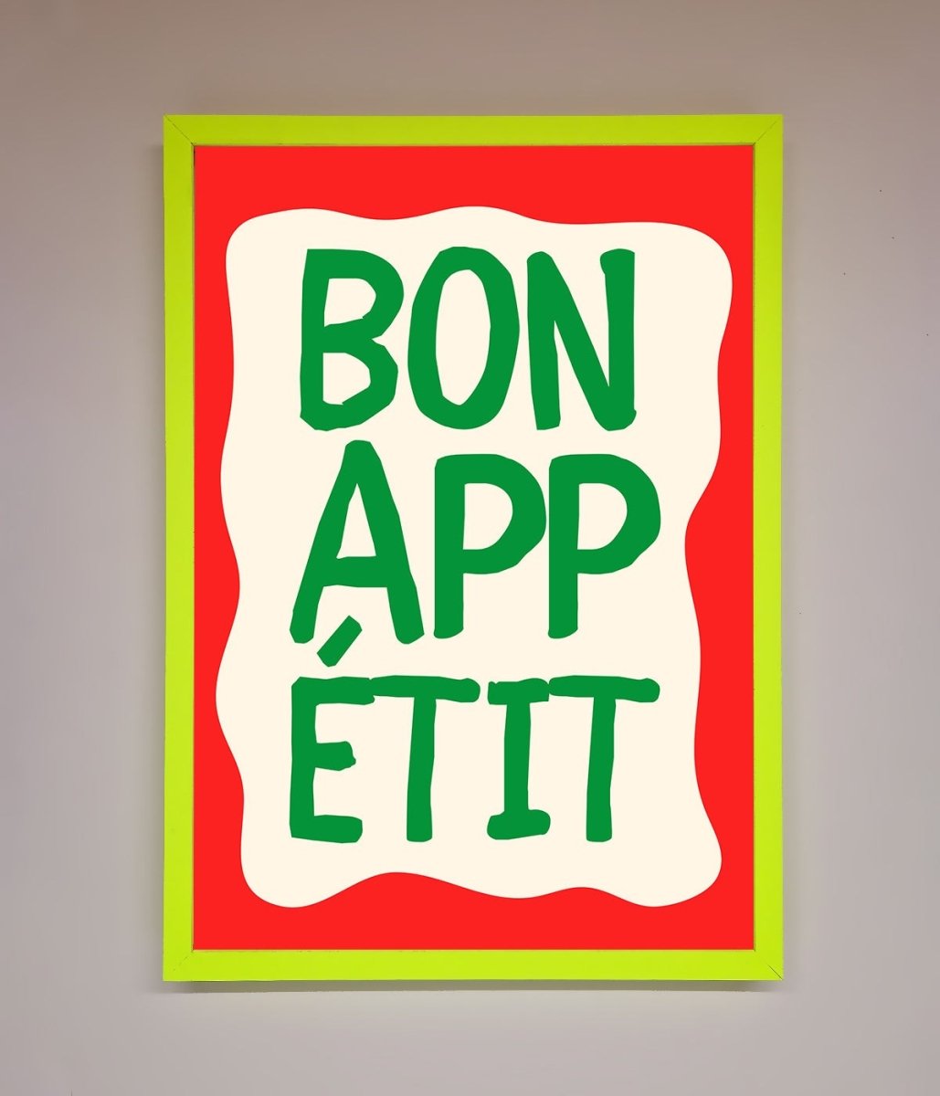 Bonappetit Framed Poster-12