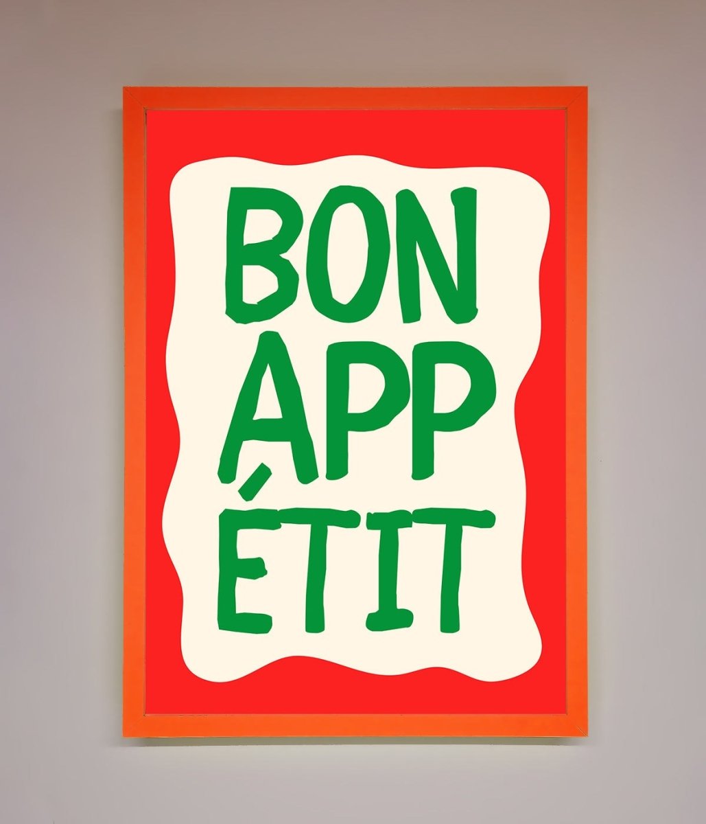 Bonappetit Framed Poster-1
