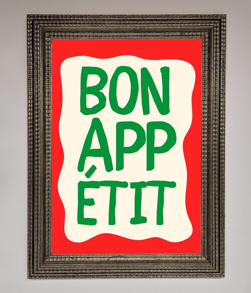 Bonappetit Framed Poster-16