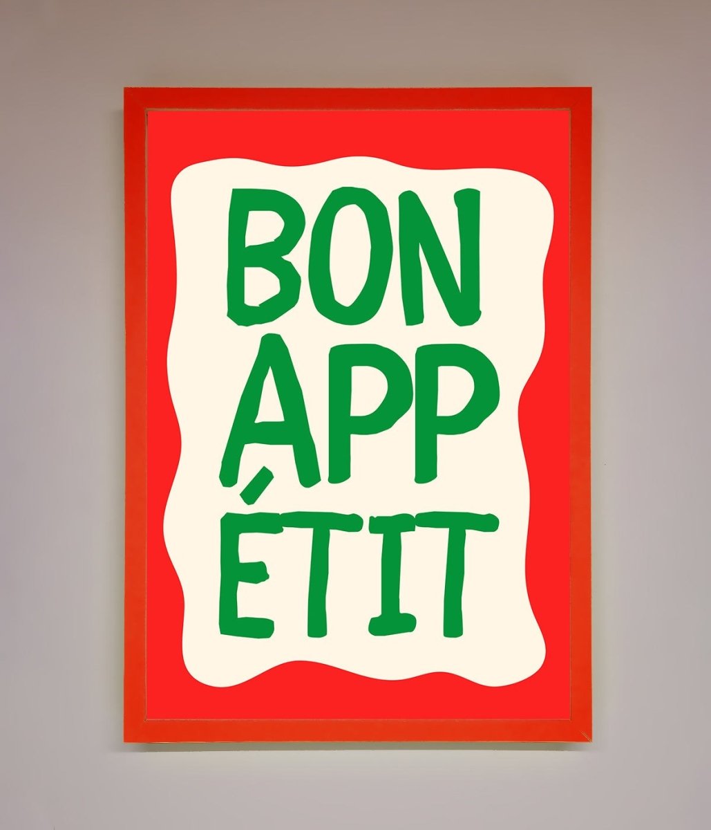 Bonappetit Framed Poster-14