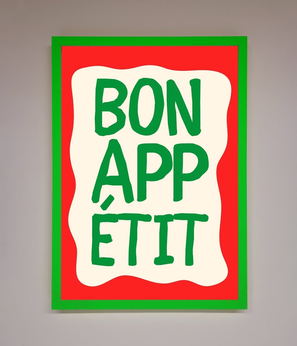 Bonappetit Framed Poster-0