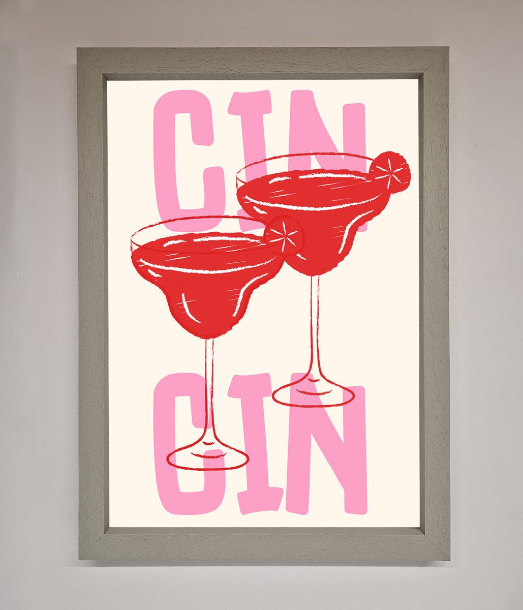 Cin Cin Framed Print-3