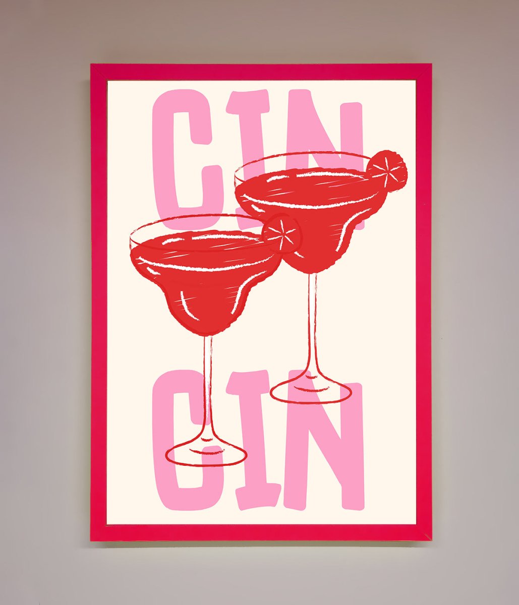 Cin Cin Framed Print-0