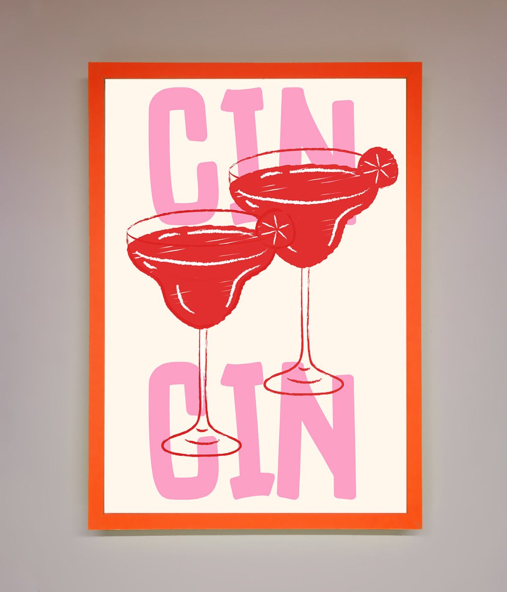 Cin Cin Framed Print-11