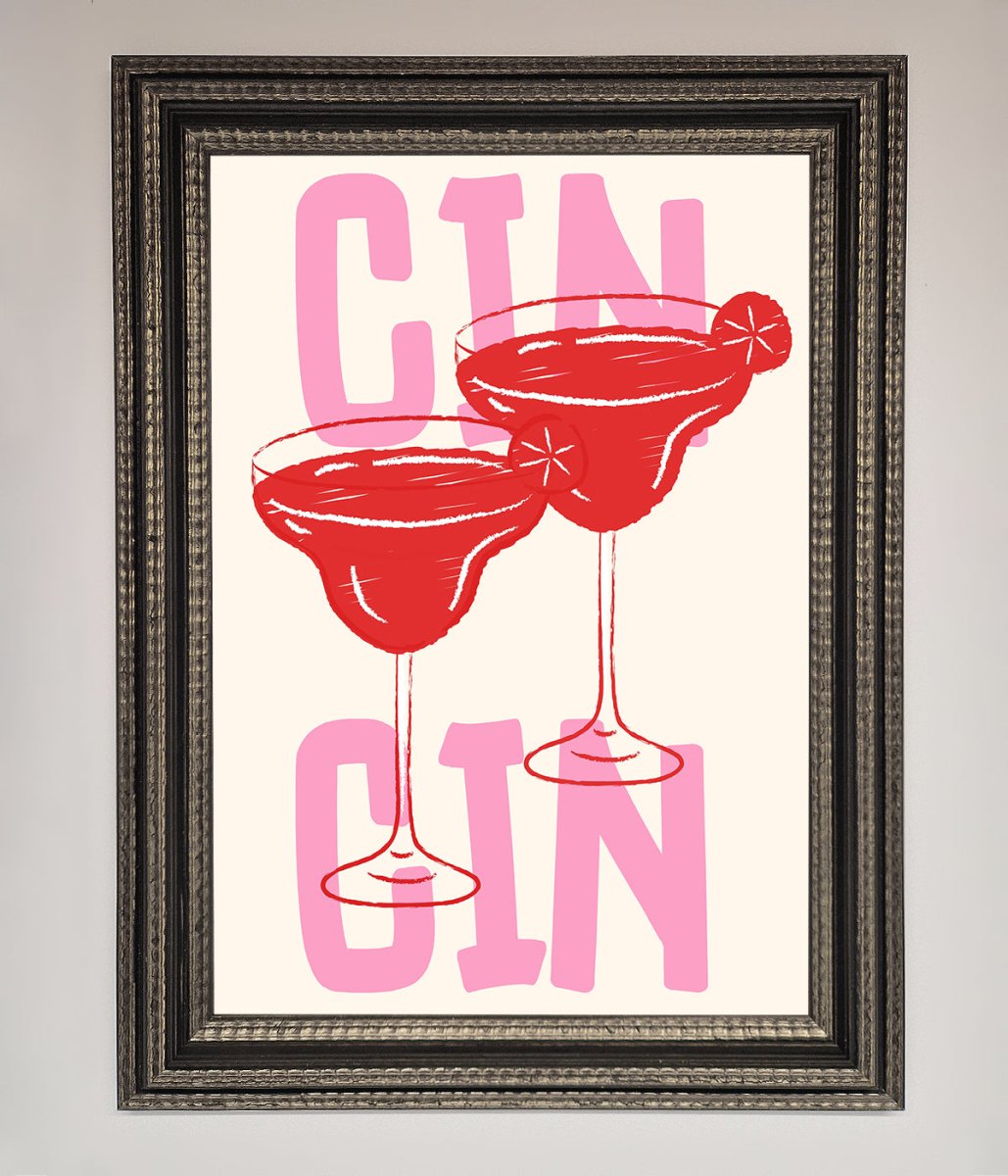 Cin Cin Framed Print-17