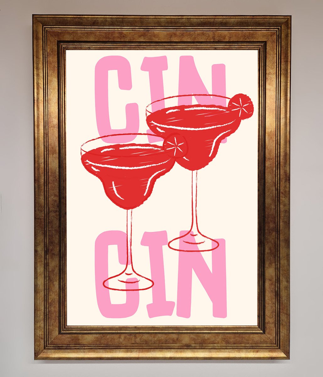 Cin Cin Framed Print-7