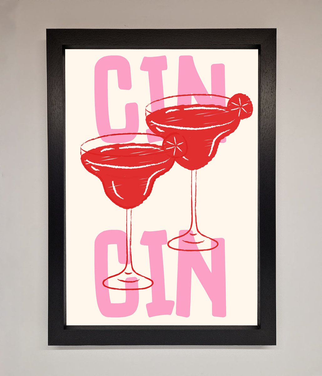 Cin Cin Framed Print-1