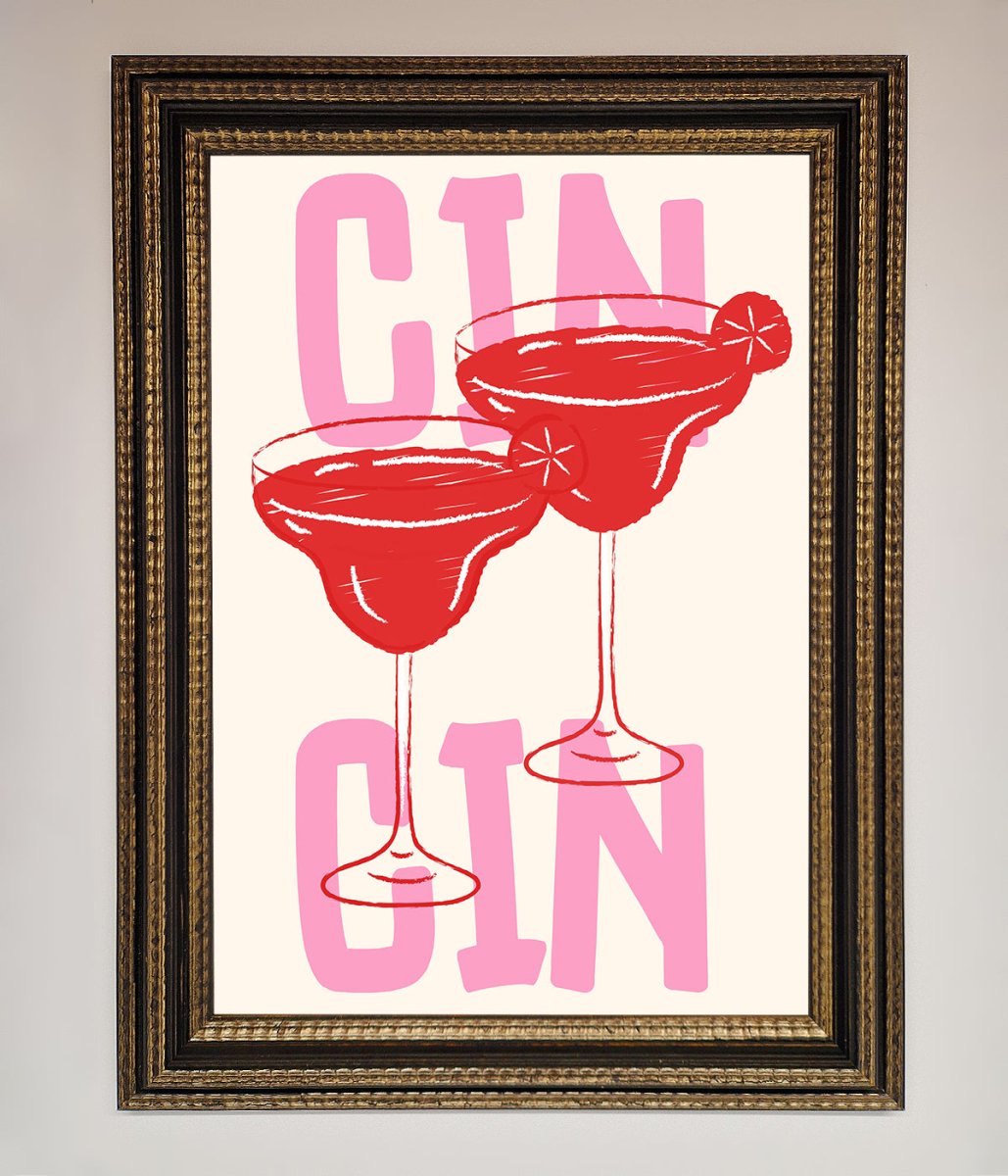 Cin Cin Framed Print-18
