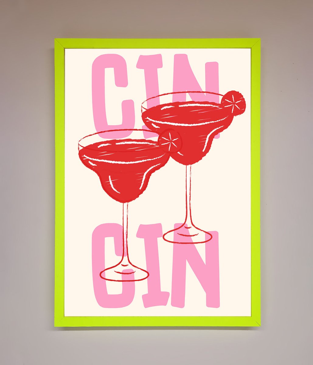 Cin Cin Framed Print-13