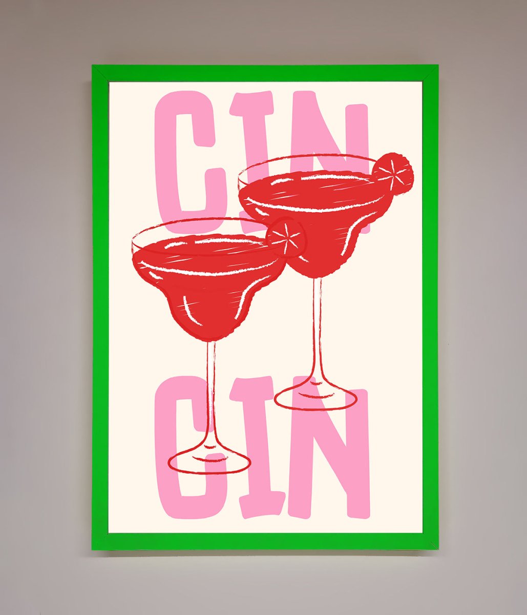 Cin Cin Framed Print-12