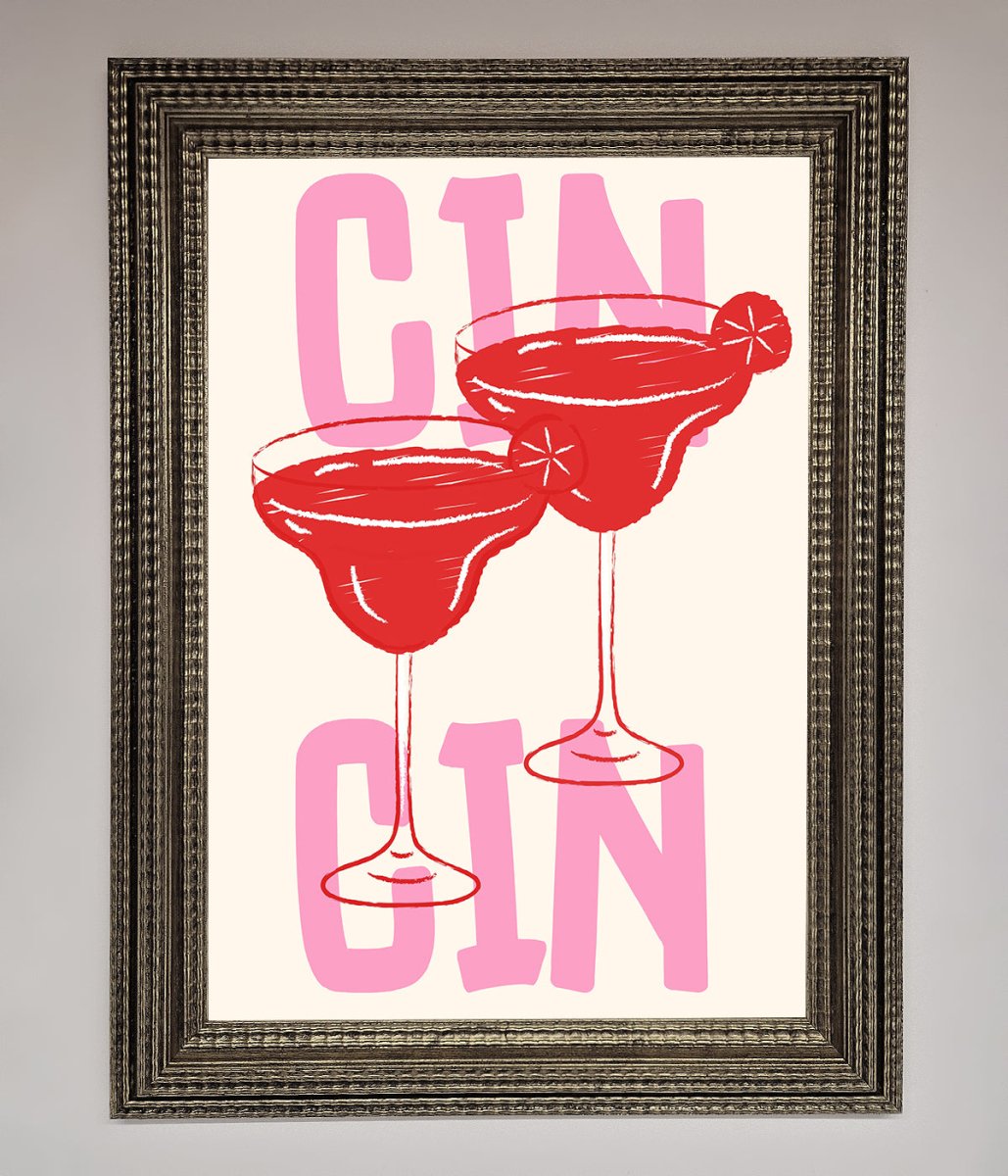 Cin Cin Framed Print-16