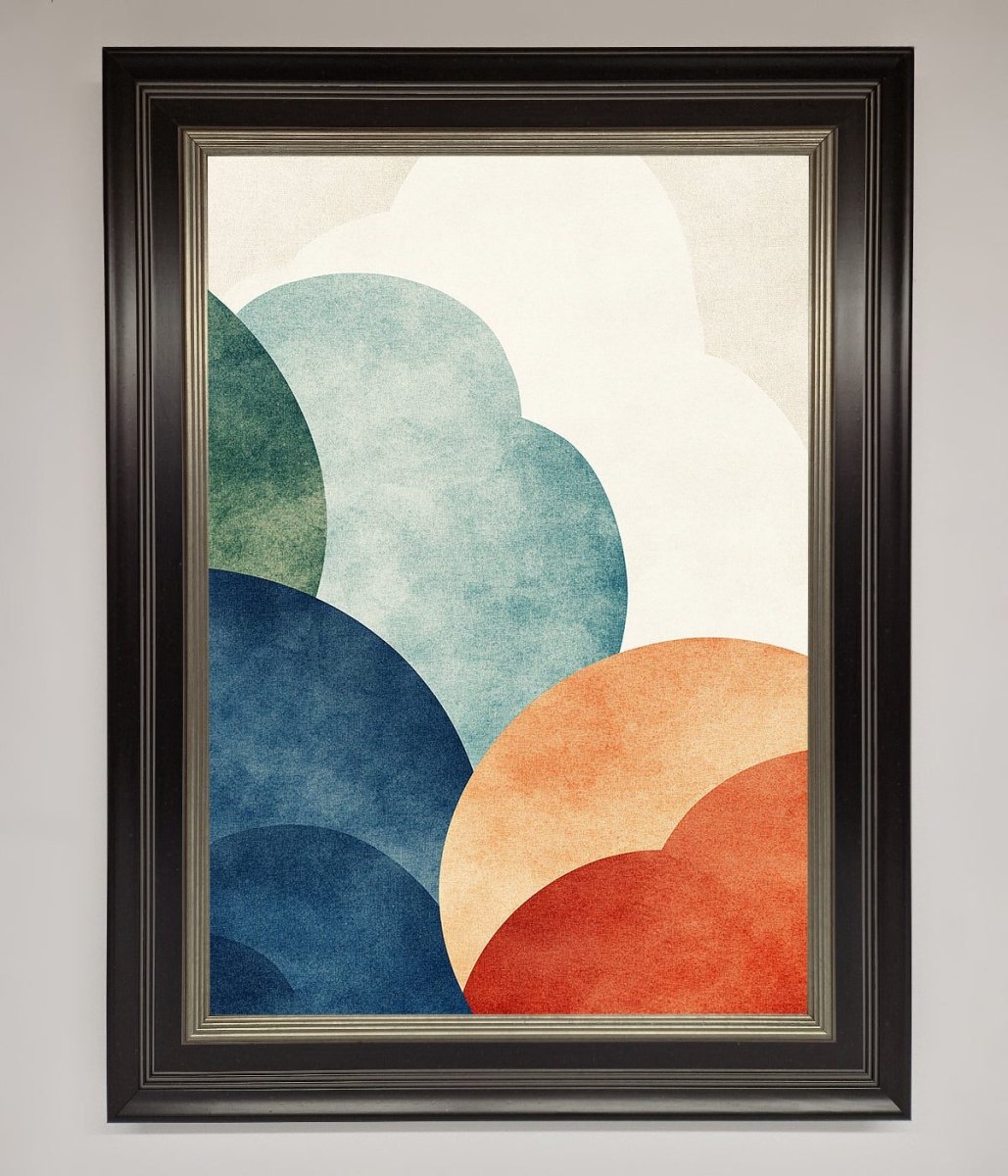 Colour Clouds Framed Wall Art-8