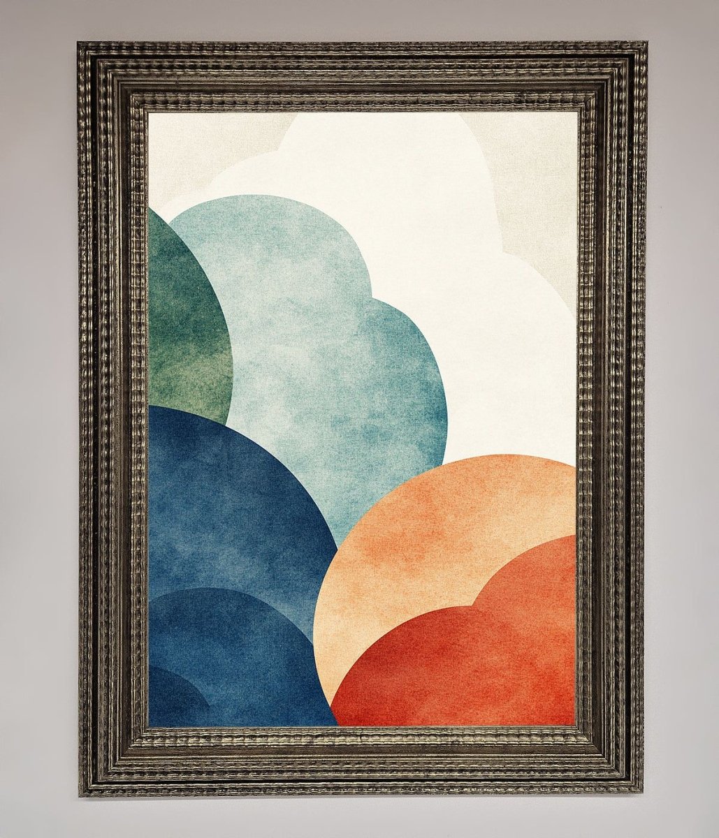 Colour Clouds Framed Wall Art-16