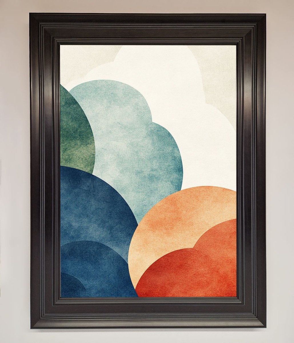Colour Clouds Framed Wall Art-6