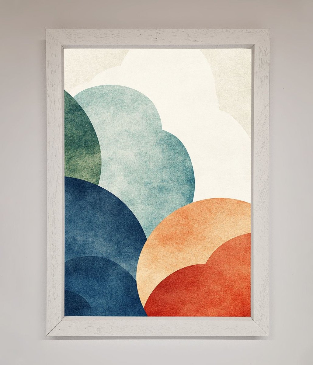 Colour Clouds Framed Wall Art-2