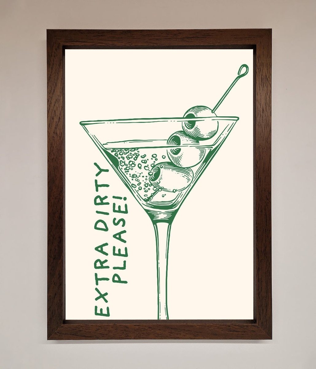 Extra Dirty Please Framed Poster-10