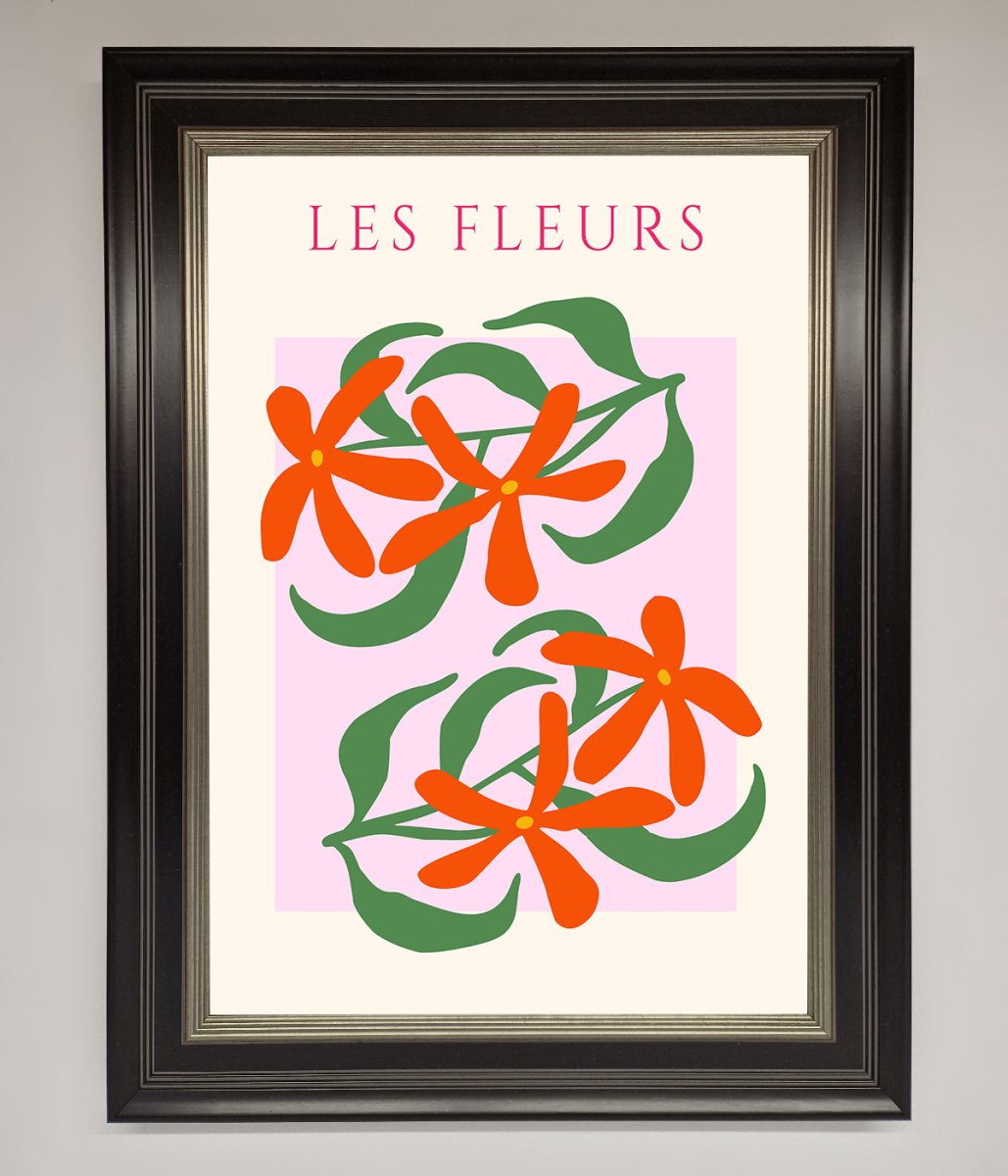 Les Fleurs Framed Print-8