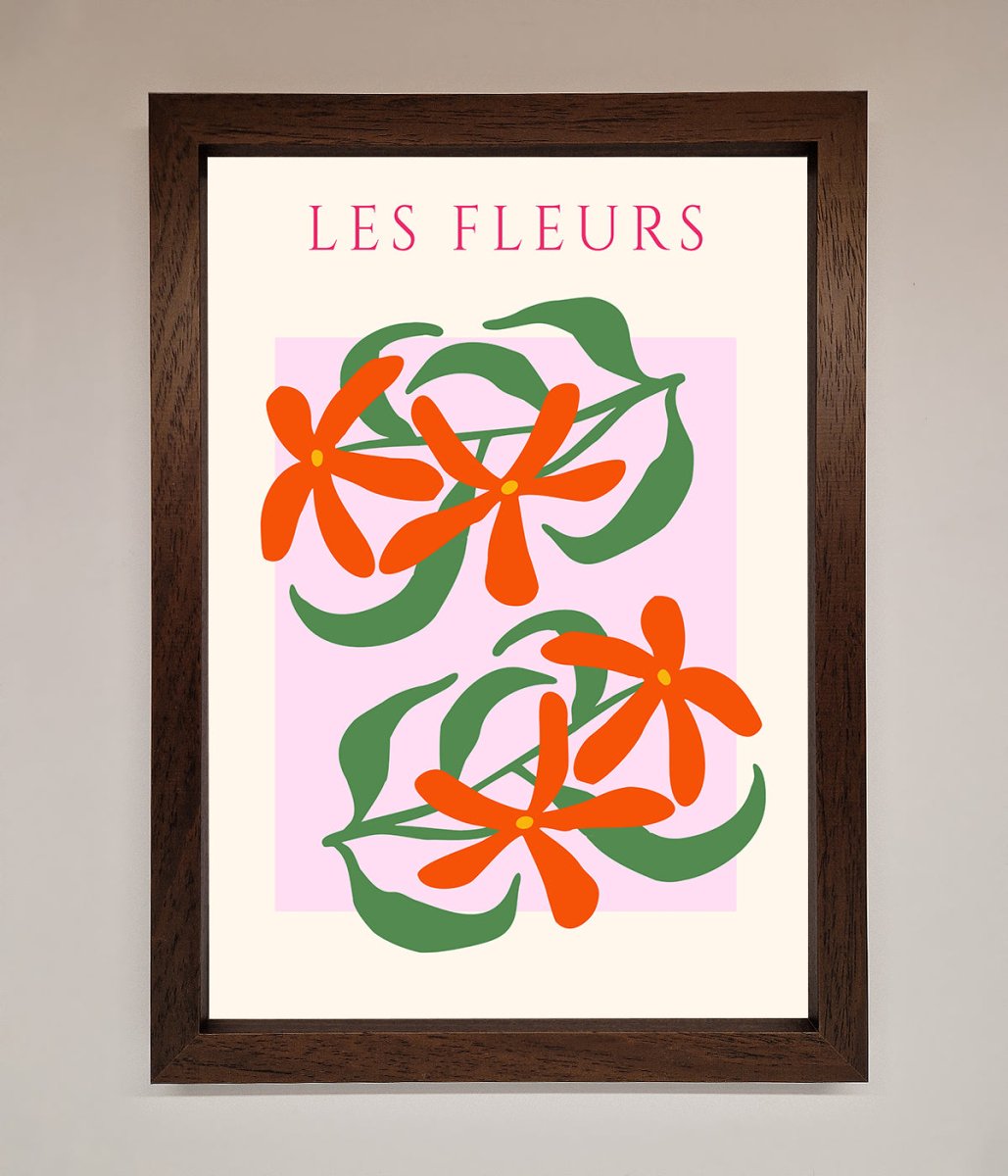 Les Fleurs Framed Print-10