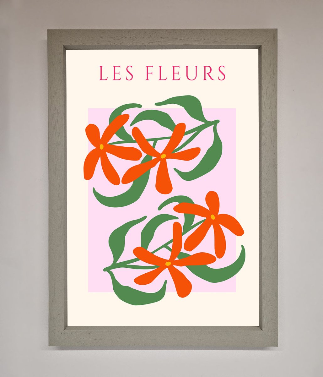 Les Fleurs Framed Print-3