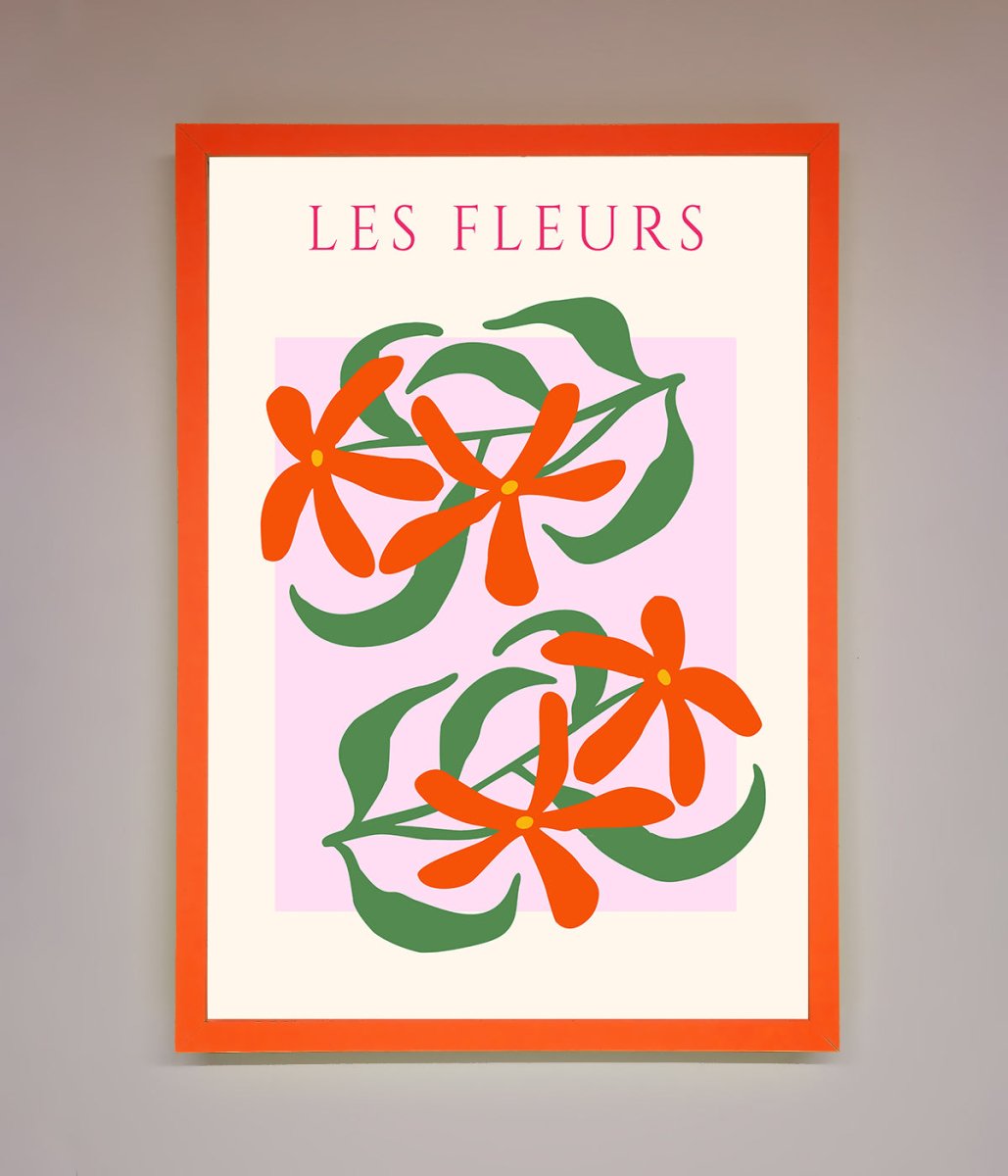 Les Fleurs Framed Print-0