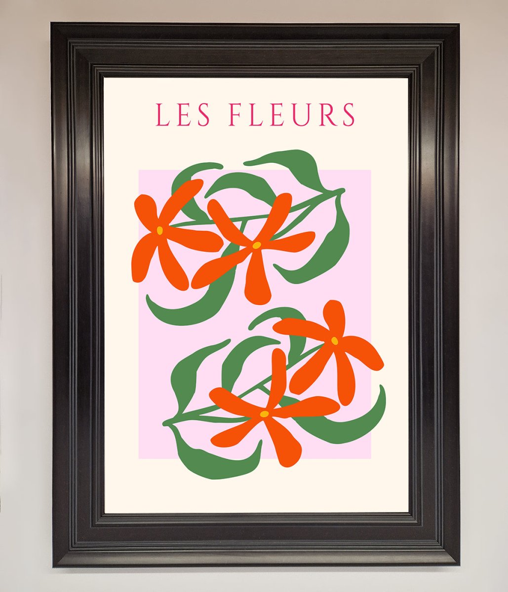 Les Fleurs Framed Print-6