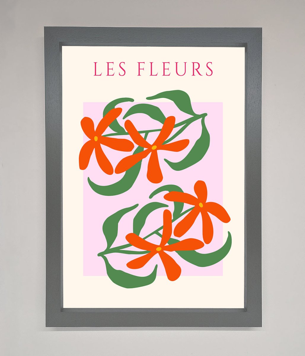 Les Fleurs Framed Print-4