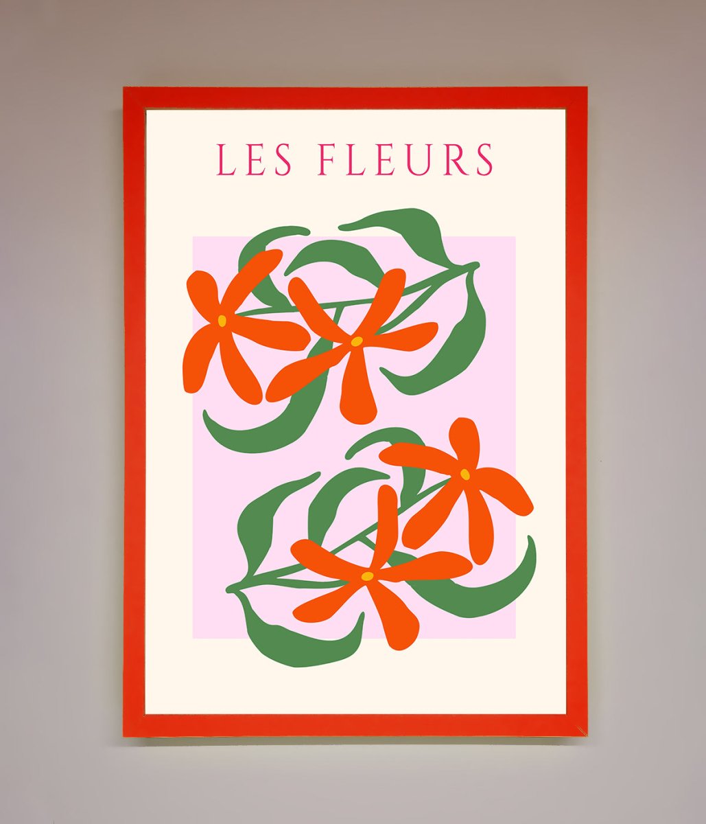 Les Fleurs Framed Print-14