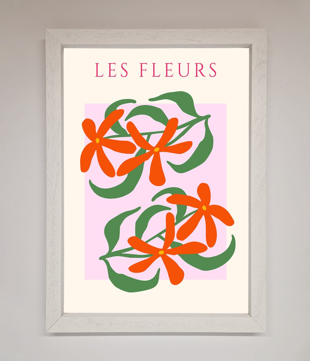 Les Fleurs Framed Print-2
