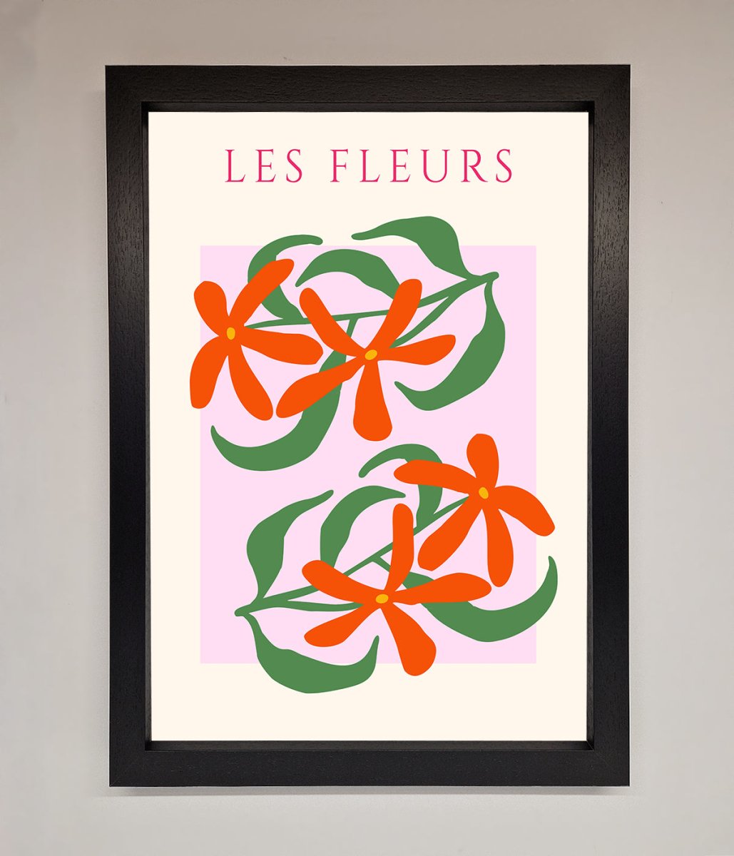 Les Fleurs Framed Print-1