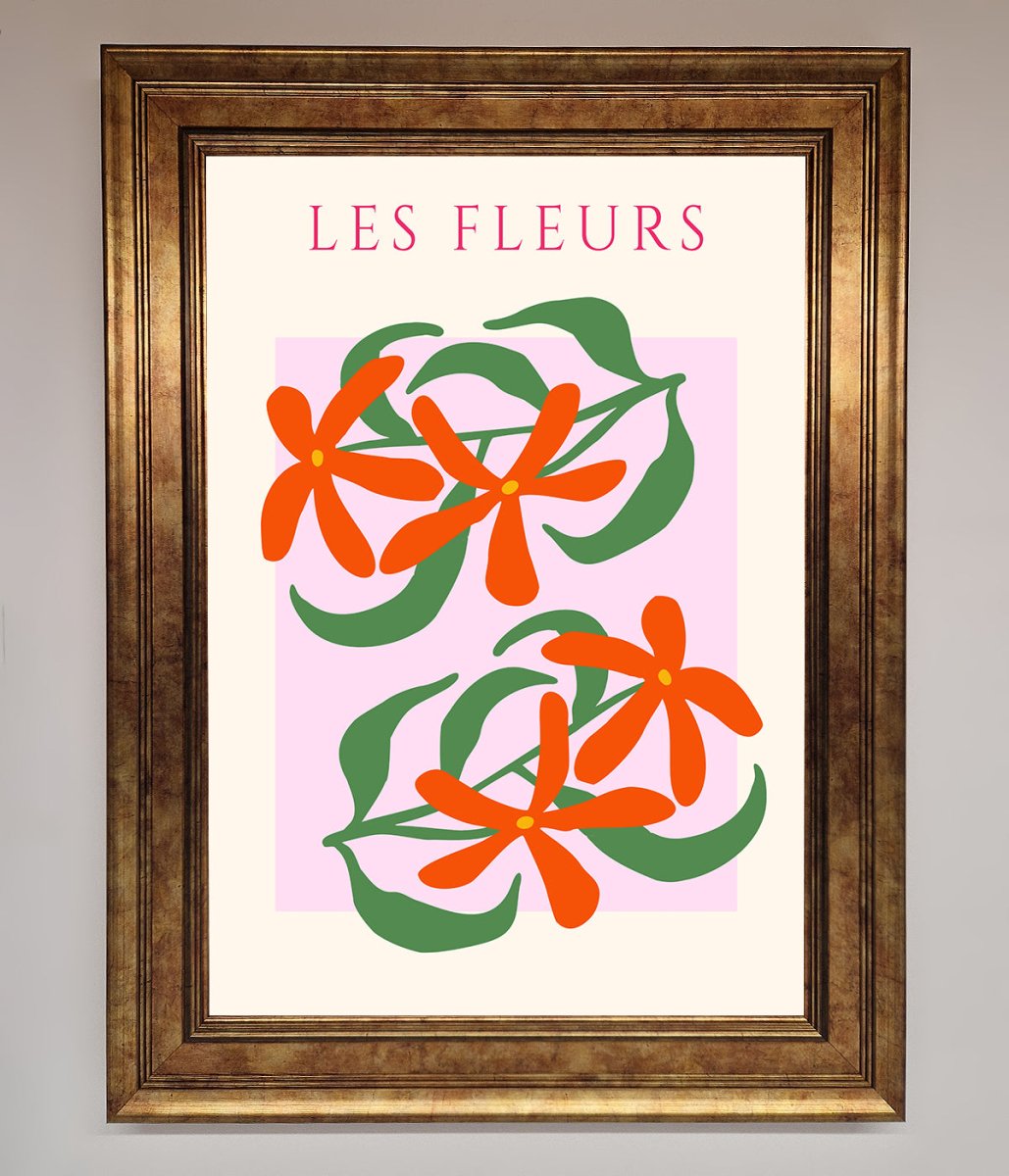 Les Fleurs Framed Print-7
