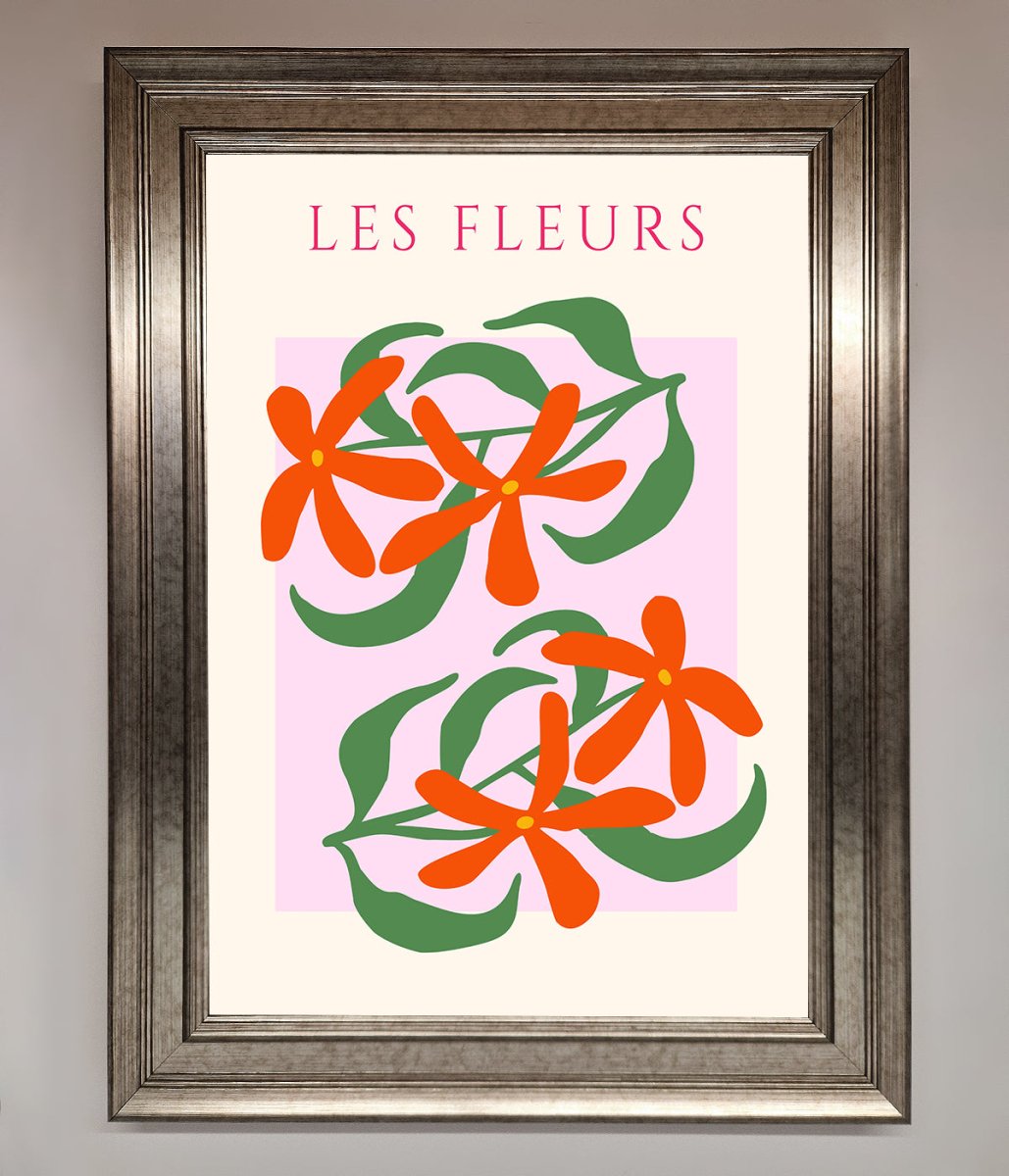 Les Fleurs Framed Print-5
