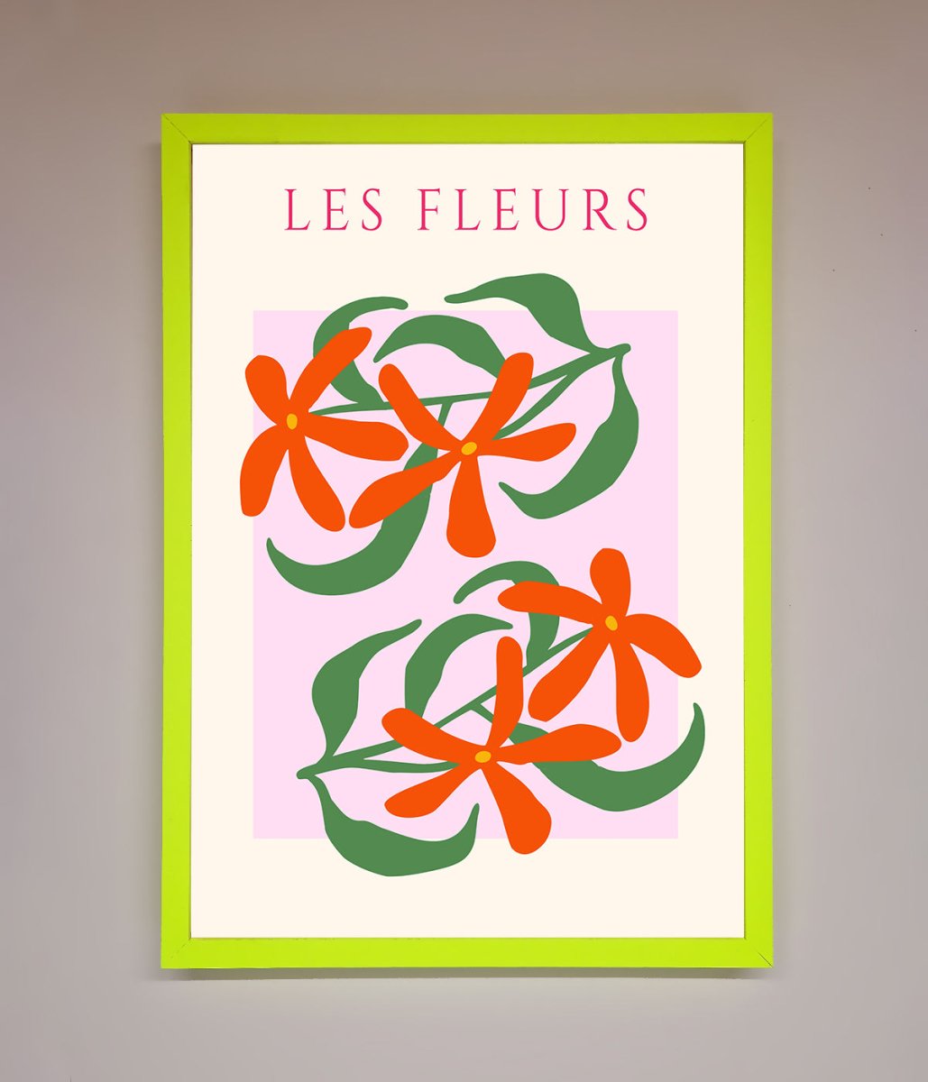 Les Fleurs Framed Print-12