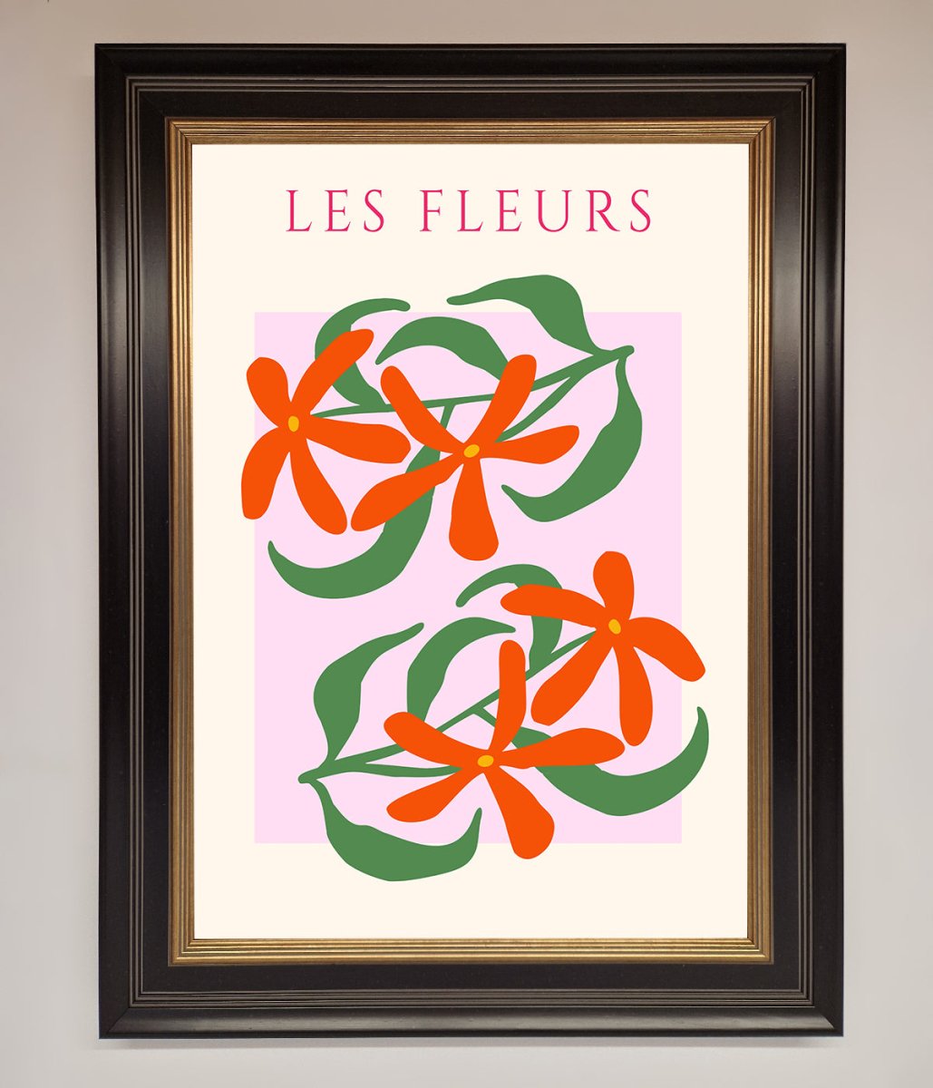 Les Fleurs Framed Print-9
