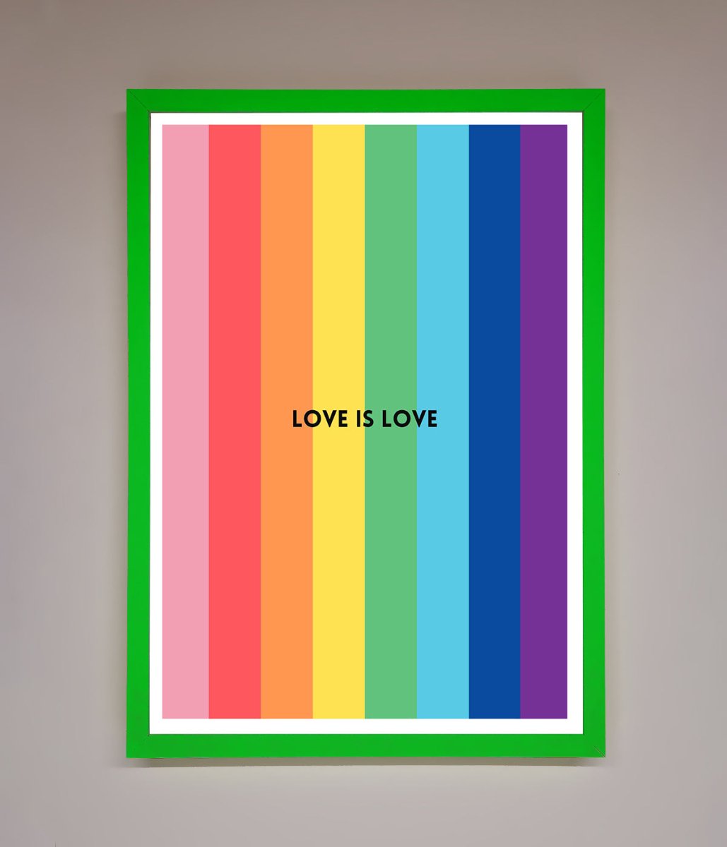 Love Is Love Framed Print-11