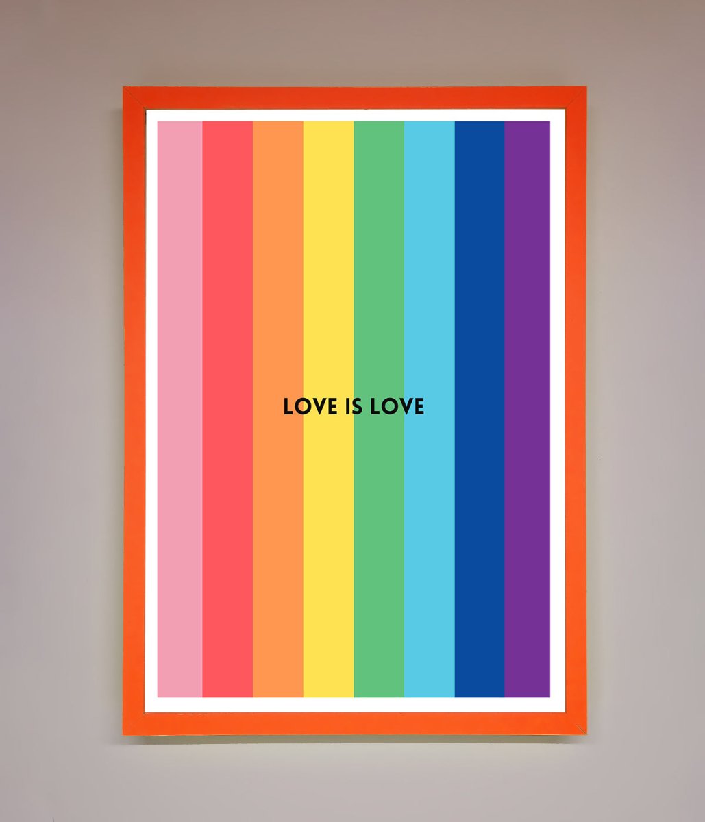 Love Is Love Framed Print-10