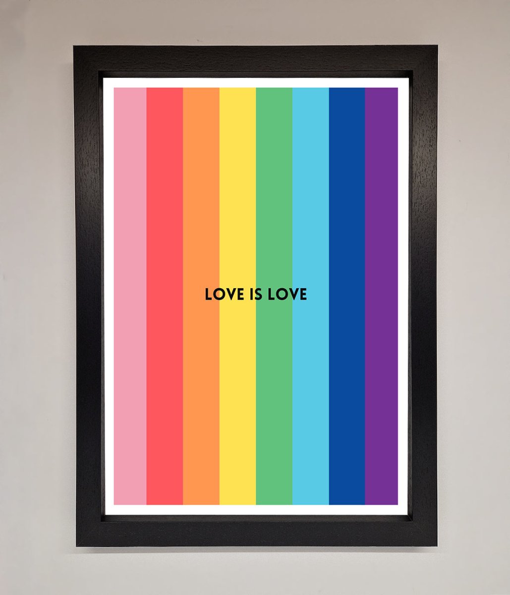 Love Is Love Framed Print-1