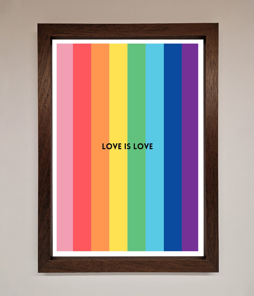 Love Is Love Framed Print-4