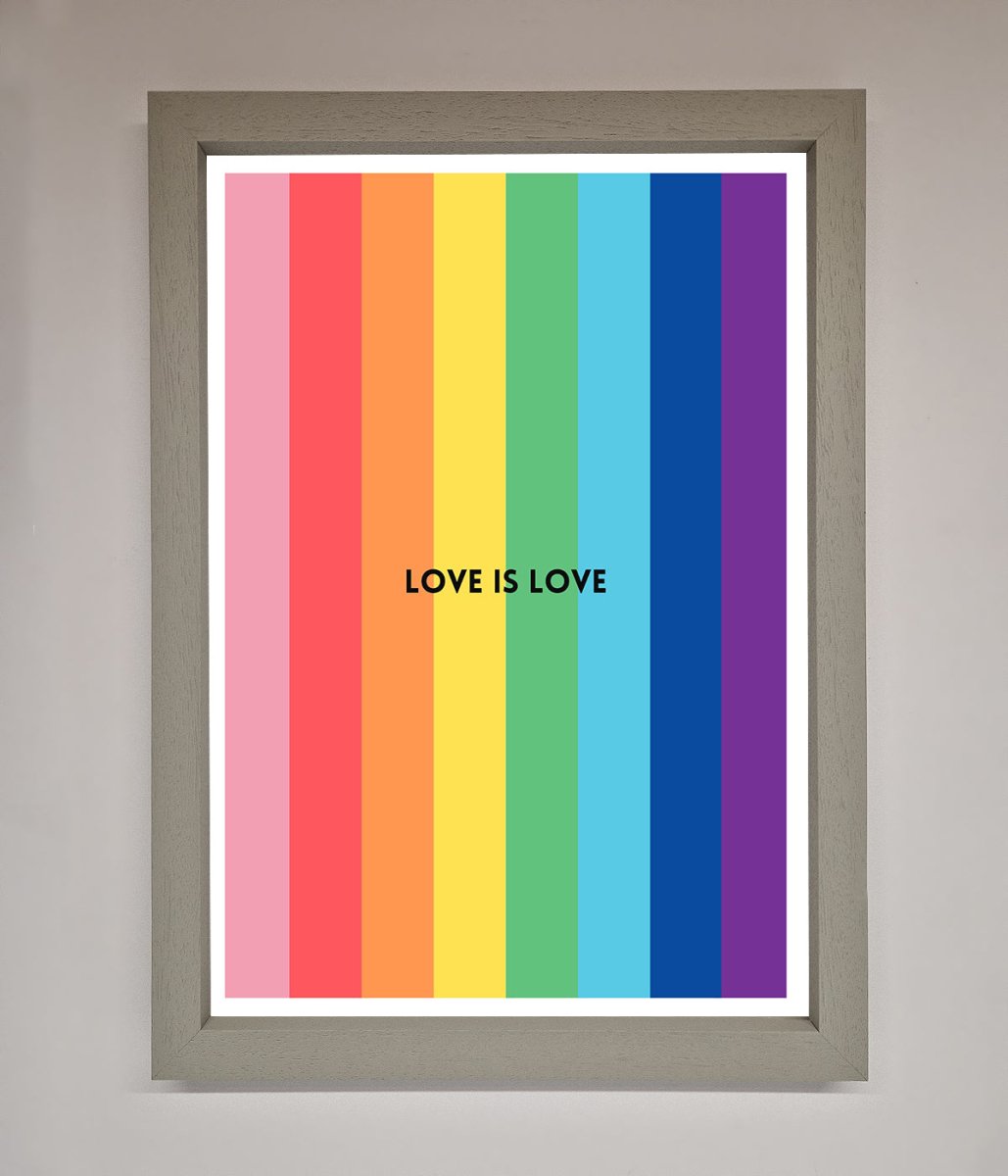 Love Is Love Framed Print-2