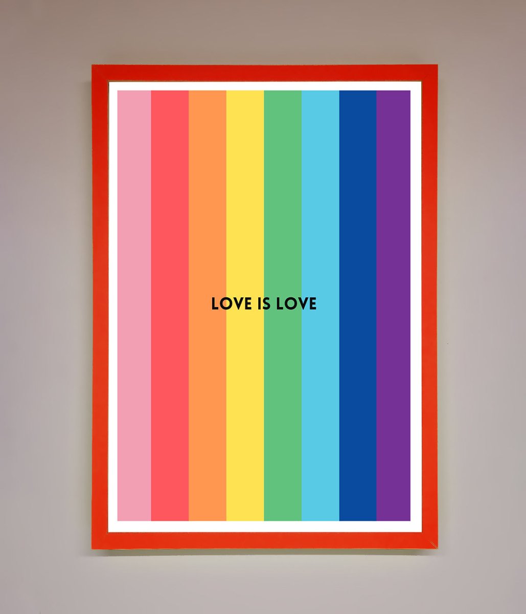 Love Is Love Framed Print-14