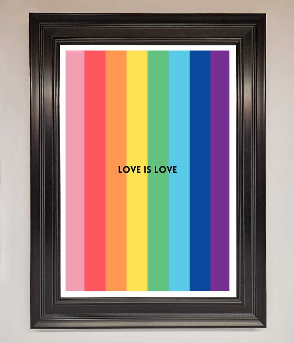 Love Is Love Framed Print-6